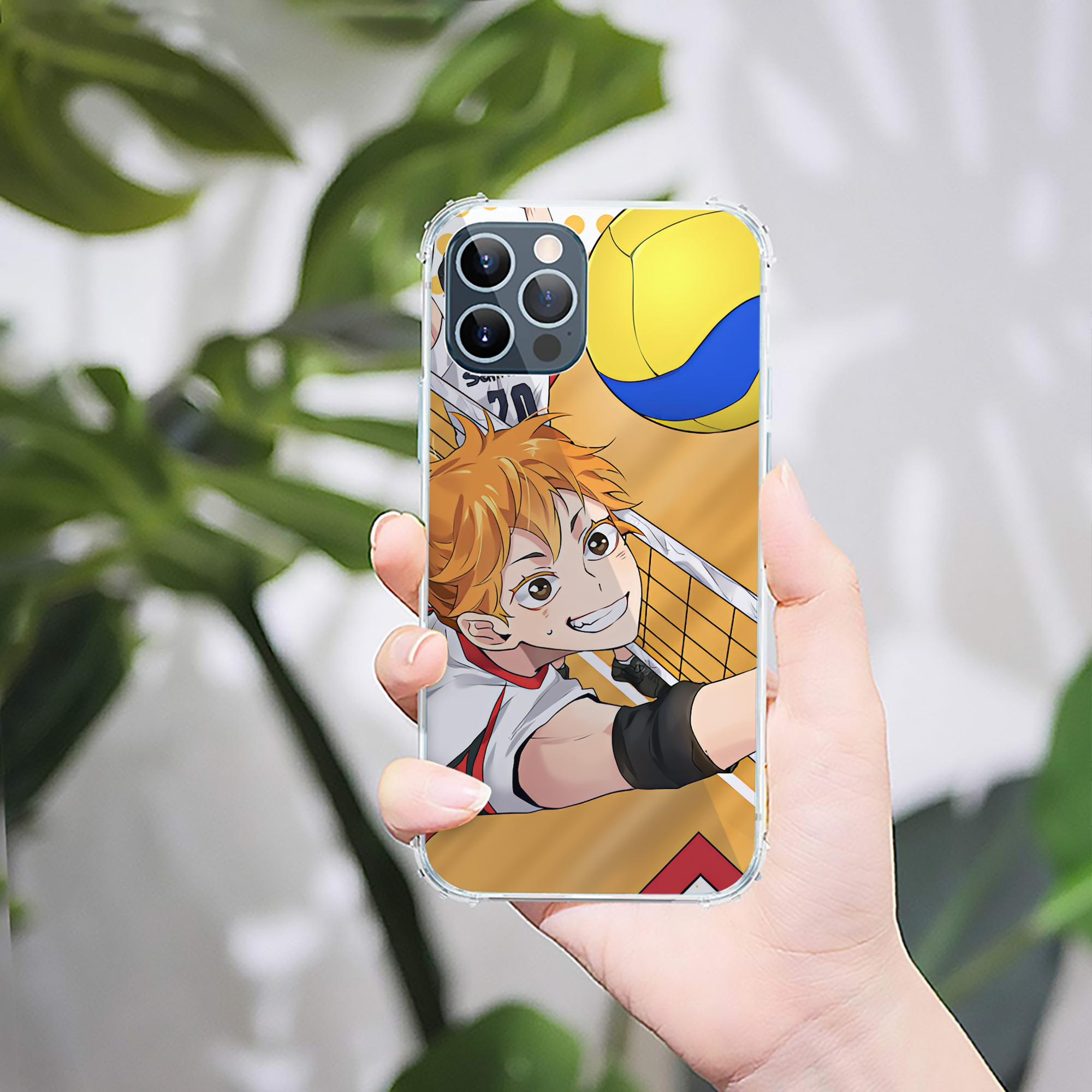 （画像用） ハイキュー!! Haikyu!! 【iPhone 12シリーズ対応】透明スマホケース（クリアソフトケース）